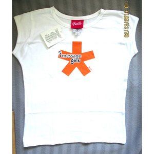 Barbie branded "i Message"  T-Shirt for Children/Girls - NEW WT 100% Cotton - 6X